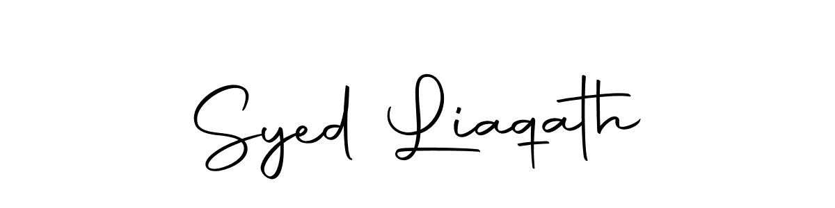 Similarly Autography-DOLnW is the best handwritten signature design. Signature creator online .You can use it as an online autograph creator for name Syed Liaqath. Syed Liaqath signature style 10 images and pictures png