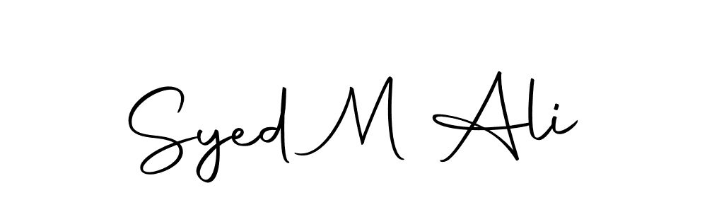 The best way (Autography-DOLnW) to make a short signature is to pick only two or three words in your name. The name Syed M Ali include a total of six letters. For converting this name. Syed M Ali signature style 10 images and pictures png