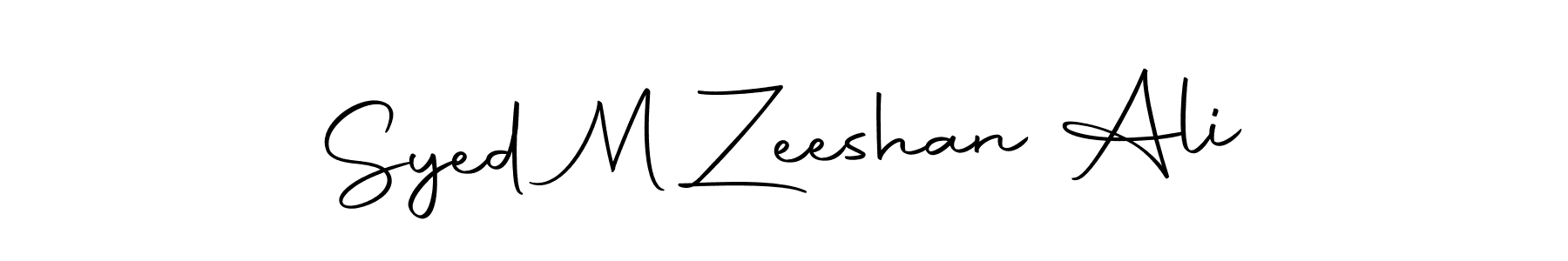 Syed M Zeeshan Ali stylish signature style. Best Handwritten Sign (Autography-DOLnW) for my name. Handwritten Signature Collection Ideas for my name Syed M Zeeshan Ali. Syed M Zeeshan Ali signature style 10 images and pictures png