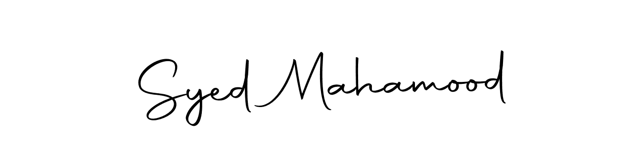 Make a short Syed Mahamood signature style. Manage your documents anywhere anytime using Autography-DOLnW. Create and add eSignatures, submit forms, share and send files easily. Syed Mahamood signature style 10 images and pictures png