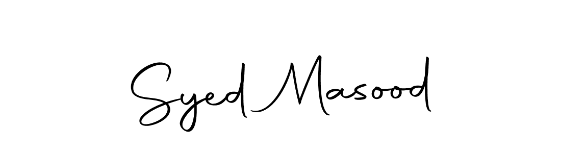 Use a signature maker to create a handwritten signature online. With this signature software, you can design (Autography-DOLnW) your own signature for name Syed Masood. Syed Masood signature style 10 images and pictures png