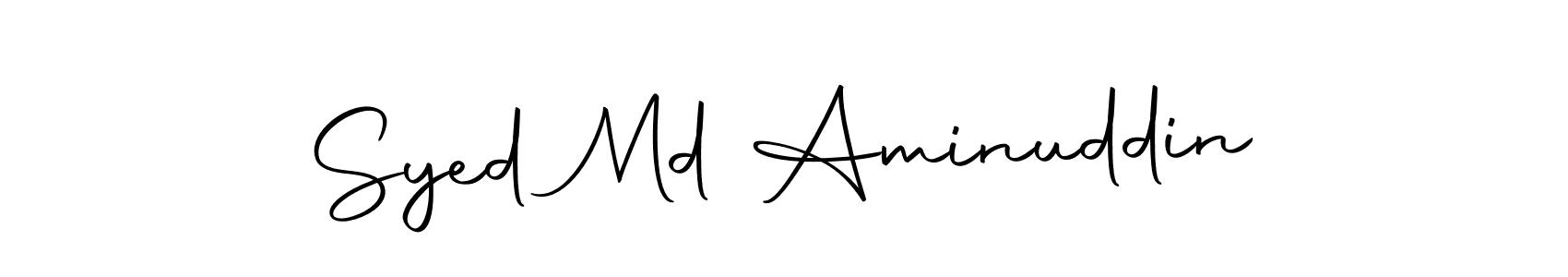 You can use this online signature creator to create a handwritten signature for the name Syed Md Aminuddin. This is the best online autograph maker. Syed Md Aminuddin signature style 10 images and pictures png