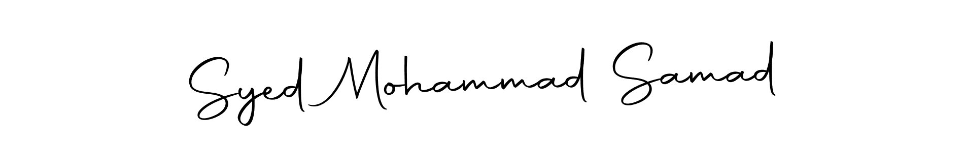 Also we have Syed Mohammad Samad name is the best signature style. Create professional handwritten signature collection using Autography-DOLnW autograph style. Syed Mohammad Samad signature style 10 images and pictures png