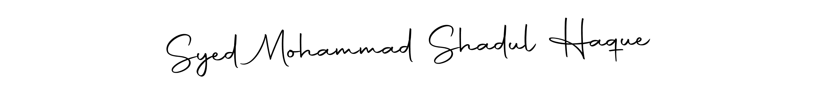 Also You can easily find your signature by using the search form. We will create Syed Mohammad Shadul Haque name handwritten signature images for you free of cost using Autography-DOLnW sign style. Syed Mohammad Shadul Haque signature style 10 images and pictures png