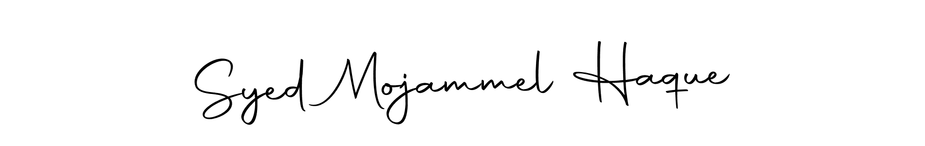 Use a signature maker to create a handwritten signature online. With this signature software, you can design (Autography-DOLnW) your own signature for name Syed Mojammel Haque. Syed Mojammel Haque signature style 10 images and pictures png