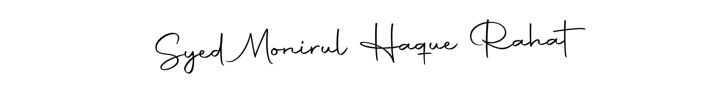 Also You can easily find your signature by using the search form. We will create Syed Monirul Haque Rahat name handwritten signature images for you free of cost using Autography-DOLnW sign style. Syed Monirul Haque Rahat signature style 10 images and pictures png