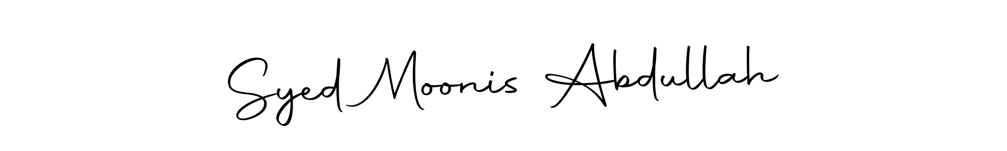 This is the best signature style for the Syed Moonis Abdullah name. Also you like these signature font (Autography-DOLnW). Mix name signature. Syed Moonis Abdullah signature style 10 images and pictures png