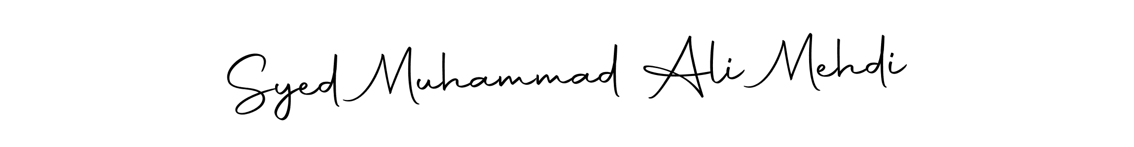 Autography-DOLnW is a professional signature style that is perfect for those who want to add a touch of class to their signature. It is also a great choice for those who want to make their signature more unique. Get Syed Muhammad Ali Mehdi name to fancy signature for free. Syed Muhammad Ali Mehdi signature style 10 images and pictures png