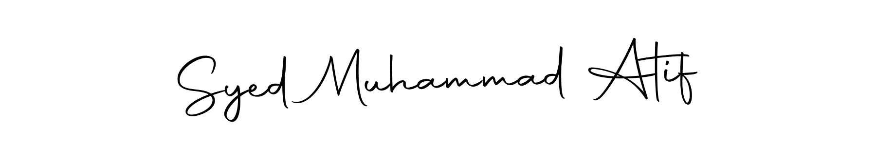 Autography-DOLnW is a professional signature style that is perfect for those who want to add a touch of class to their signature. It is also a great choice for those who want to make their signature more unique. Get Syed Muhammad Atif name to fancy signature for free. Syed Muhammad Atif signature style 10 images and pictures png