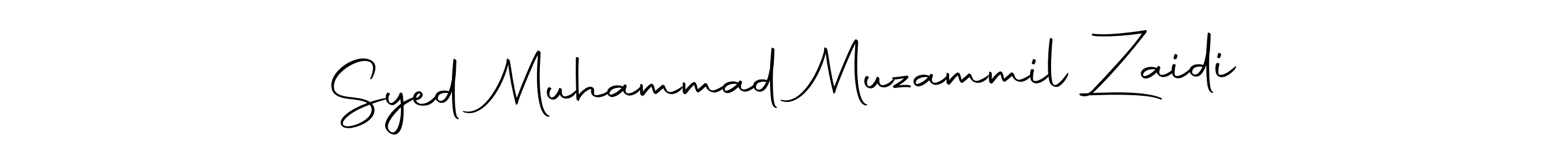 How to make Syed Muhammad Muzammil Zaidi signature? Autography-DOLnW is a professional autograph style. Create handwritten signature for Syed Muhammad Muzammil Zaidi name. Syed Muhammad Muzammil Zaidi signature style 10 images and pictures png