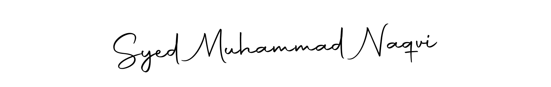 Make a beautiful signature design for name Syed Muhammad Naqvi. With this signature (Autography-DOLnW) style, you can create a handwritten signature for free. Syed Muhammad Naqvi signature style 10 images and pictures png