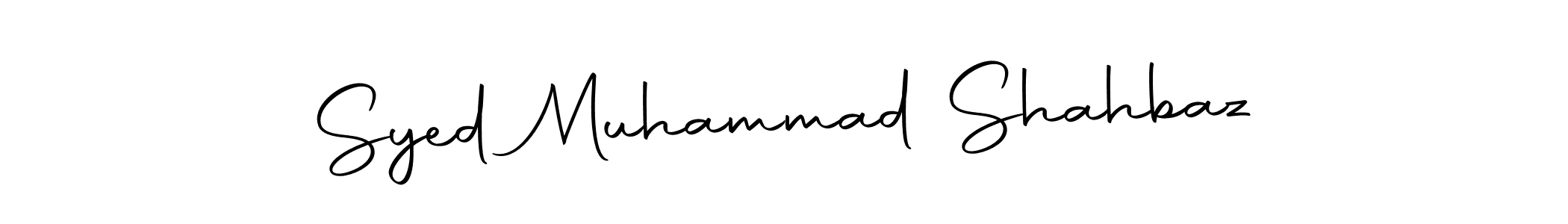 Make a beautiful signature design for name Syed Muhammad Shahbaz. Use this online signature maker to create a handwritten signature for free. Syed Muhammad Shahbaz signature style 10 images and pictures png