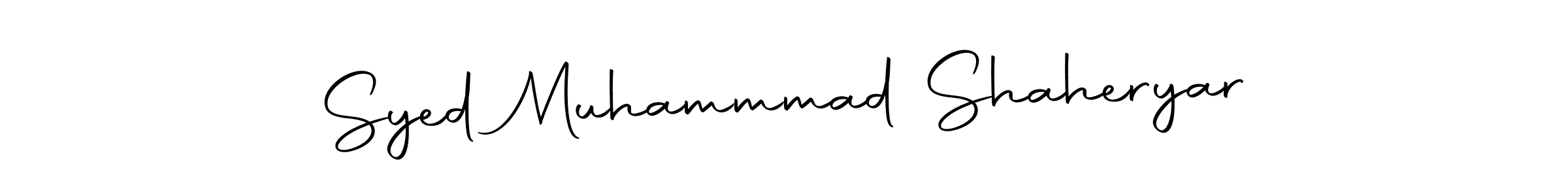 You can use this online signature creator to create a handwritten signature for the name Syed Muhammmad Shaheryar. This is the best online autograph maker. Syed Muhammmad Shaheryar signature style 10 images and pictures png