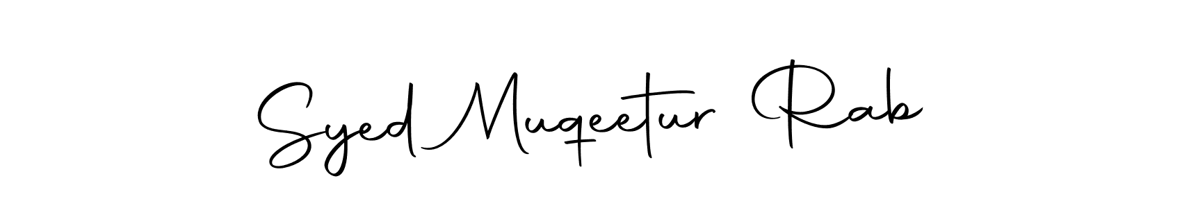 Use a signature maker to create a handwritten signature online. With this signature software, you can design (Autography-DOLnW) your own signature for name Syed Muqeetur Rab. Syed Muqeetur Rab signature style 10 images and pictures png