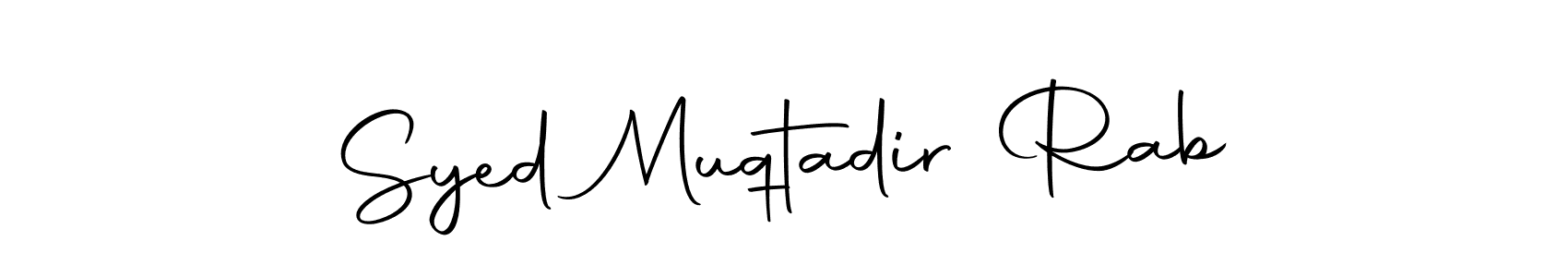 Also You can easily find your signature by using the search form. We will create Syed Muqtadir Rab name handwritten signature images for you free of cost using Autography-DOLnW sign style. Syed Muqtadir Rab signature style 10 images and pictures png