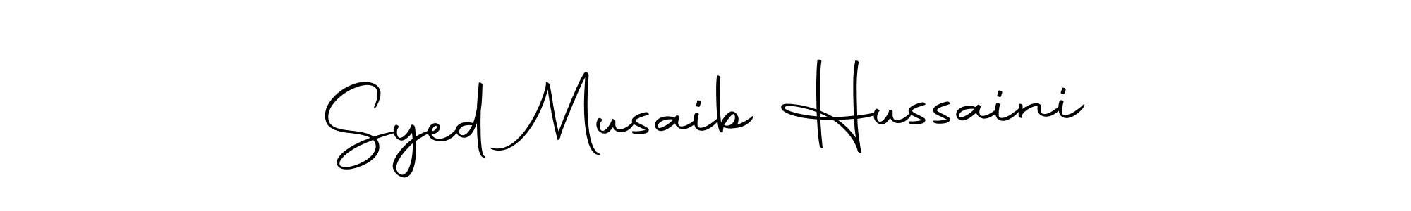 This is the best signature style for the Syed Musaib Hussaini name. Also you like these signature font (Autography-DOLnW). Mix name signature. Syed Musaib Hussaini signature style 10 images and pictures png