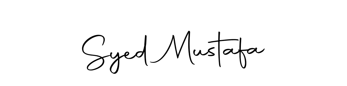 Use a signature maker to create a handwritten signature online. With this signature software, you can design (Autography-DOLnW) your own signature for name Syed Mustafa. Syed Mustafa signature style 10 images and pictures png