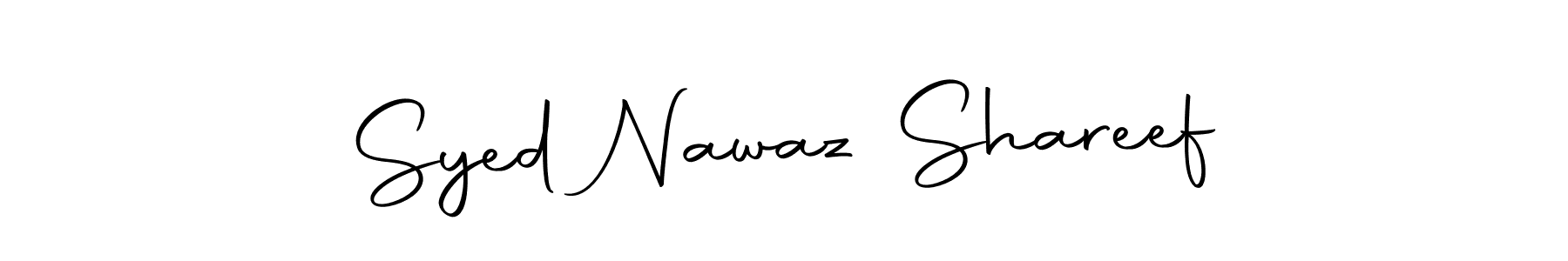 Use a signature maker to create a handwritten signature online. With this signature software, you can design (Autography-DOLnW) your own signature for name Syed Nawaz Shareef. Syed Nawaz Shareef signature style 10 images and pictures png
