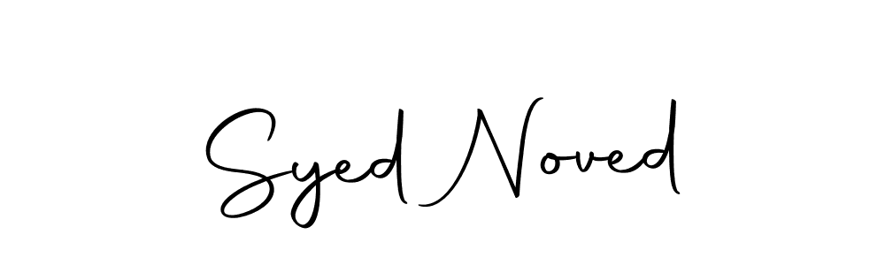 Also we have Syed Noved name is the best signature style. Create professional handwritten signature collection using Autography-DOLnW autograph style. Syed Noved signature style 10 images and pictures png