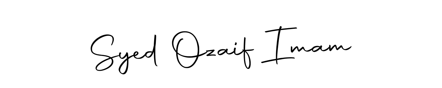 It looks lik you need a new signature style for name Syed Ozaif Imam. Design unique handwritten (Autography-DOLnW) signature with our free signature maker in just a few clicks. Syed Ozaif Imam signature style 10 images and pictures png
