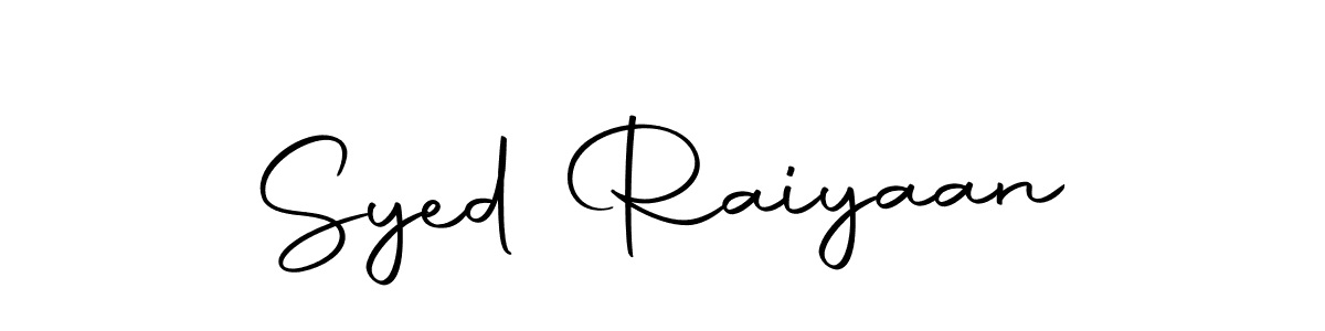 Syed Raiyaan stylish signature style. Best Handwritten Sign (Autography-DOLnW) for my name. Handwritten Signature Collection Ideas for my name Syed Raiyaan. Syed Raiyaan signature style 10 images and pictures png
