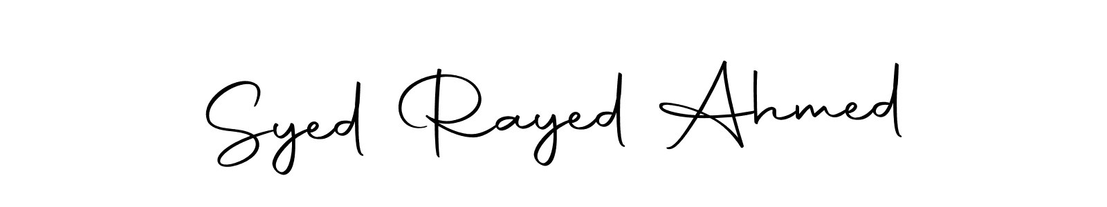 It looks lik you need a new signature style for name Syed Rayed Ahmed. Design unique handwritten (Autography-DOLnW) signature with our free signature maker in just a few clicks. Syed Rayed Ahmed signature style 10 images and pictures png