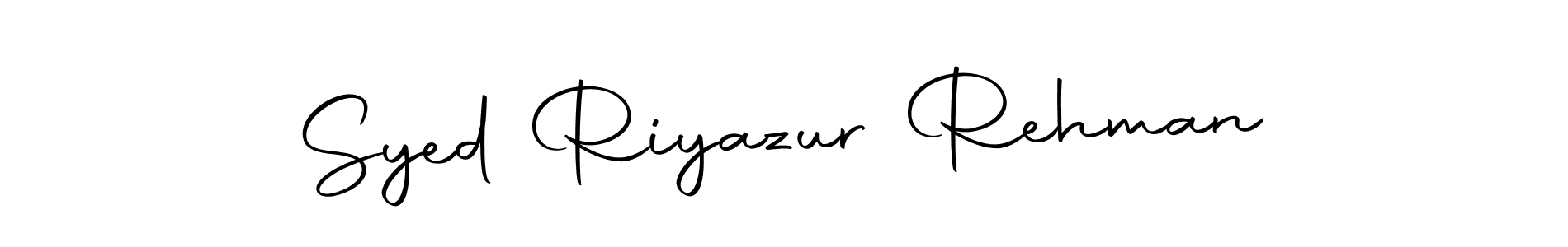 It looks lik you need a new signature style for name Syed Riyazur Rehman. Design unique handwritten (Autography-DOLnW) signature with our free signature maker in just a few clicks. Syed Riyazur Rehman signature style 10 images and pictures png