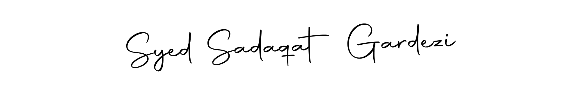 This is the best signature style for the Syed Sadaqat Gardezi name. Also you like these signature font (Autography-DOLnW). Mix name signature. Syed Sadaqat Gardezi signature style 10 images and pictures png