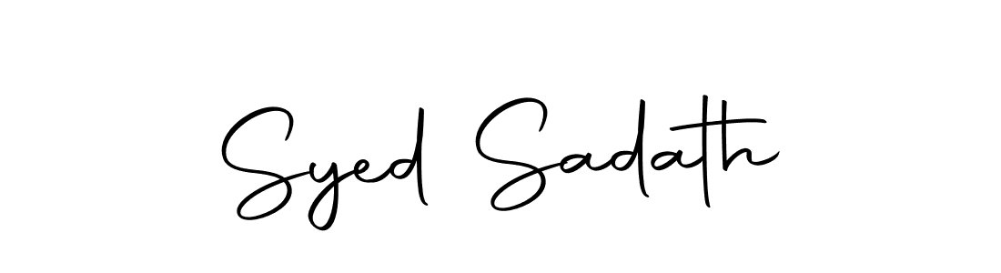Autography-DOLnW is a professional signature style that is perfect for those who want to add a touch of class to their signature. It is also a great choice for those who want to make their signature more unique. Get Syed Sadath name to fancy signature for free. Syed Sadath signature style 10 images and pictures png