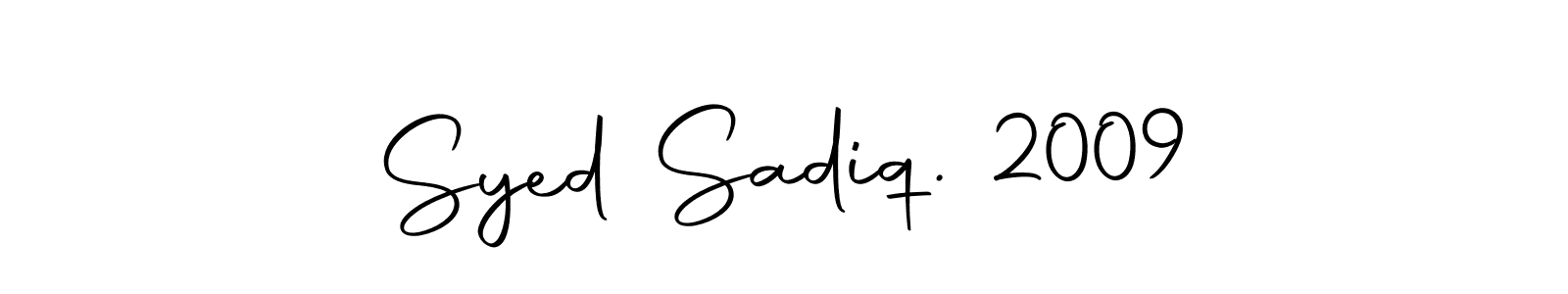 How to Draw Syed Sadiq. 2009 signature style? Autography-DOLnW is a latest design signature styles for name Syed Sadiq. 2009. Syed Sadiq. 2009 signature style 10 images and pictures png