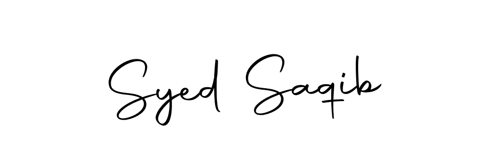 Syed Saqib stylish signature style. Best Handwritten Sign (Autography-DOLnW) for my name. Handwritten Signature Collection Ideas for my name Syed Saqib. Syed Saqib signature style 10 images and pictures png