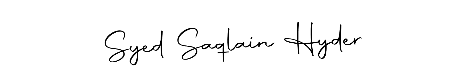 Design your own signature with our free online signature maker. With this signature software, you can create a handwritten (Autography-DOLnW) signature for name Syed Saqlain Hyder. Syed Saqlain Hyder signature style 10 images and pictures png