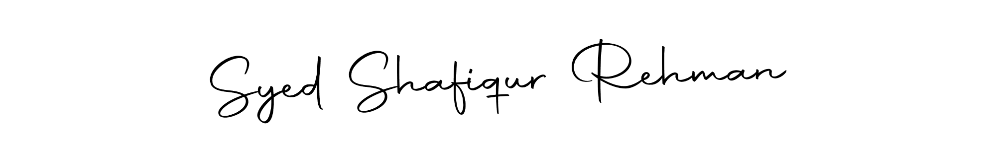 Make a beautiful signature design for name Syed Shafiqur Rehman. Use this online signature maker to create a handwritten signature for free. Syed Shafiqur Rehman signature style 10 images and pictures png