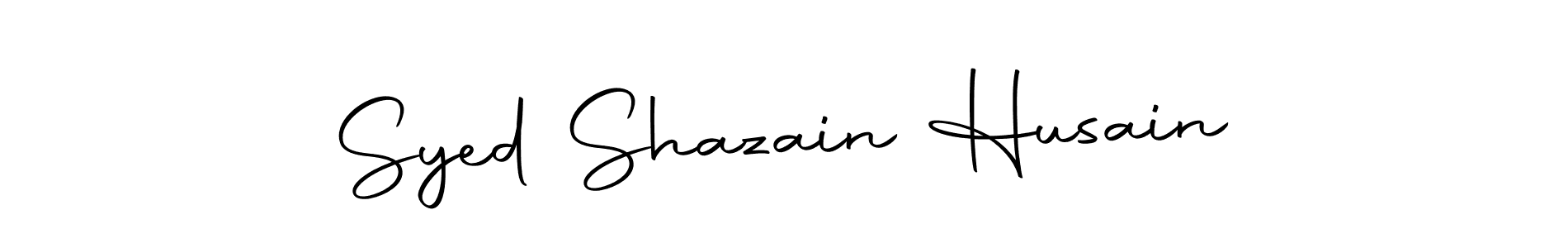 Syed Shazain Husain stylish signature style. Best Handwritten Sign (Autography-DOLnW) for my name. Handwritten Signature Collection Ideas for my name Syed Shazain Husain. Syed Shazain Husain signature style 10 images and pictures png