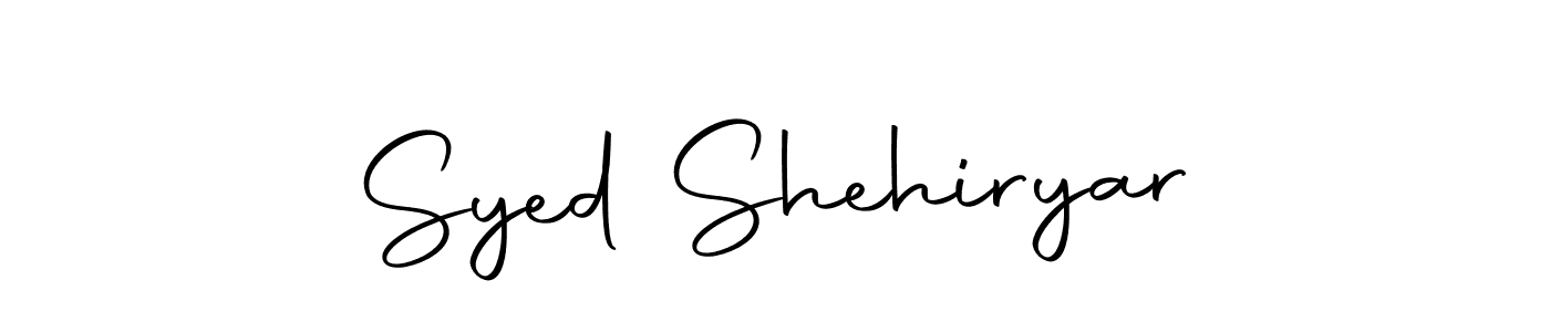 Make a short Syed Shehiryar signature style. Manage your documents anywhere anytime using Autography-DOLnW. Create and add eSignatures, submit forms, share and send files easily. Syed Shehiryar signature style 10 images and pictures png