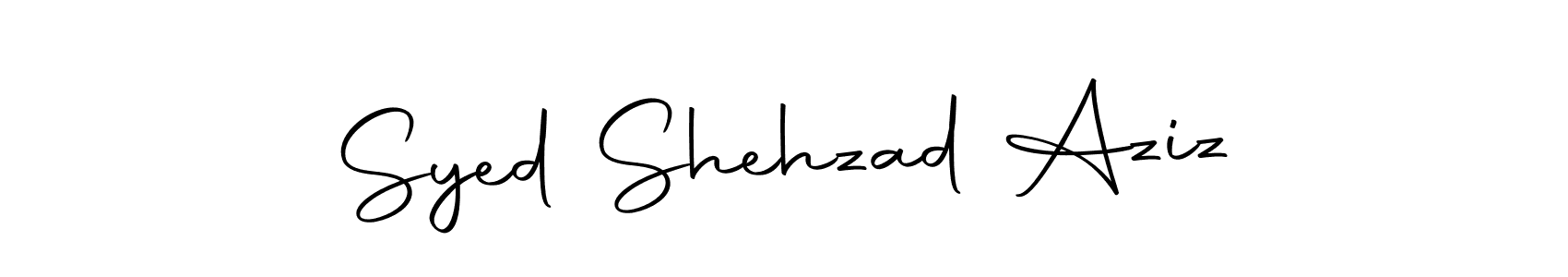 How to make Syed Shehzad Aziz signature? Autography-DOLnW is a professional autograph style. Create handwritten signature for Syed Shehzad Aziz name. Syed Shehzad Aziz signature style 10 images and pictures png