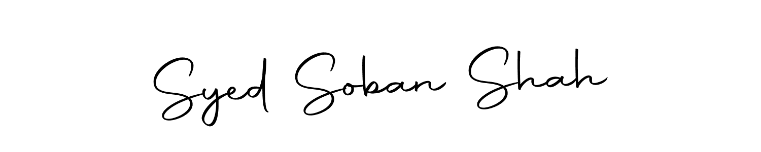 How to make Syed Soban Shah signature? Autography-DOLnW is a professional autograph style. Create handwritten signature for Syed Soban Shah name. Syed Soban Shah signature style 10 images and pictures png