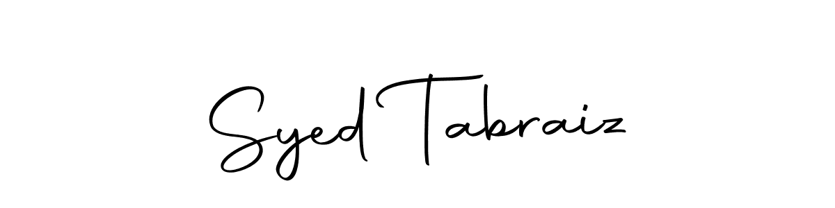 Also we have Syed Tabraiz name is the best signature style. Create professional handwritten signature collection using Autography-DOLnW autograph style. Syed Tabraiz signature style 10 images and pictures png