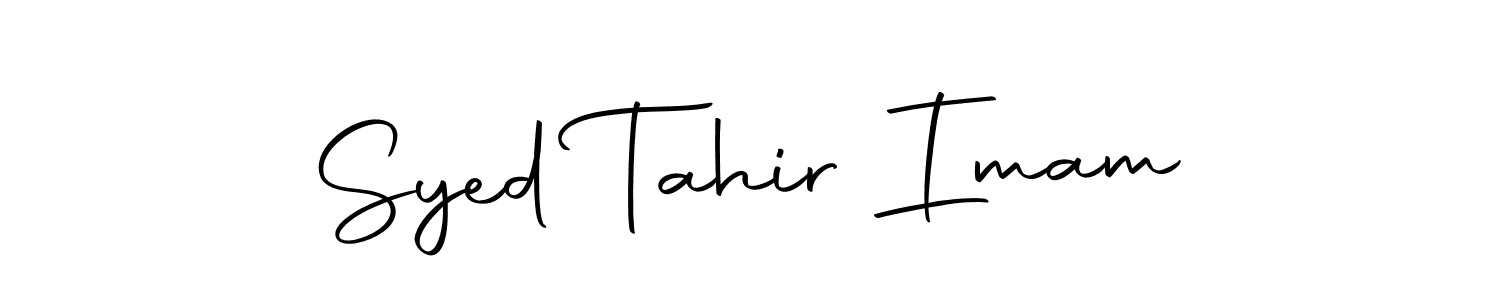 Autography-DOLnW is a professional signature style that is perfect for those who want to add a touch of class to their signature. It is also a great choice for those who want to make their signature more unique. Get Syed Tahir Imam name to fancy signature for free. Syed Tahir Imam signature style 10 images and pictures png