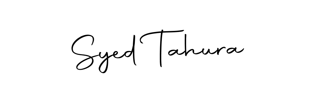 Make a beautiful signature design for name Syed Tahura. With this signature (Autography-DOLnW) style, you can create a handwritten signature for free. Syed Tahura signature style 10 images and pictures png