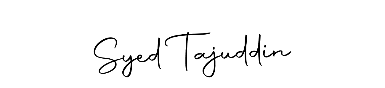 Make a beautiful signature design for name Syed Tajuddin. Use this online signature maker to create a handwritten signature for free. Syed Tajuddin signature style 10 images and pictures png