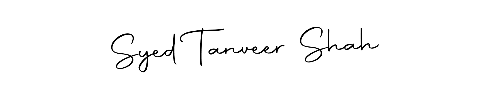 How to make Syed Tanveer Shah signature? Autography-DOLnW is a professional autograph style. Create handwritten signature for Syed Tanveer Shah name. Syed Tanveer Shah signature style 10 images and pictures png