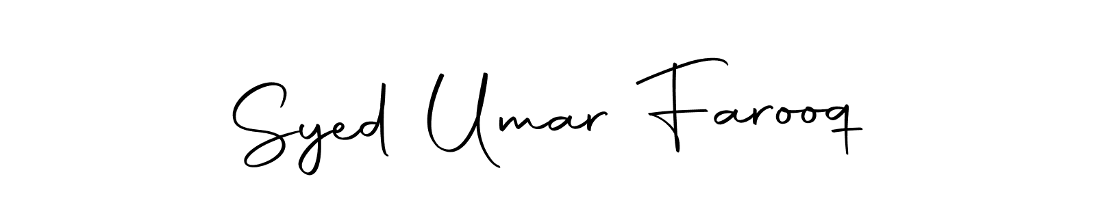 This is the best signature style for the Syed Umar Farooq name. Also you like these signature font (Autography-DOLnW). Mix name signature. Syed Umar Farooq signature style 10 images and pictures png