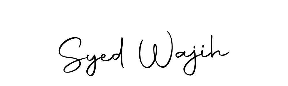 It looks lik you need a new signature style for name Syed Wajih. Design unique handwritten (Autography-DOLnW) signature with our free signature maker in just a few clicks. Syed Wajih signature style 10 images and pictures png