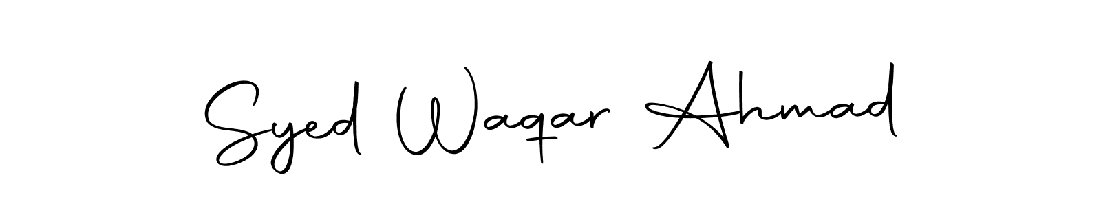 if you are searching for the best signature style for your name Syed Waqar Ahmad. so please give up your signature search. here we have designed multiple signature styles  using Autography-DOLnW. Syed Waqar Ahmad signature style 10 images and pictures png