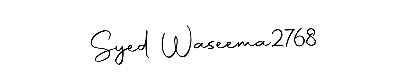 if you are searching for the best signature style for your name Syed Waseema2768. so please give up your signature search. here we have designed multiple signature styles  using Autography-DOLnW. Syed Waseema2768 signature style 10 images and pictures png