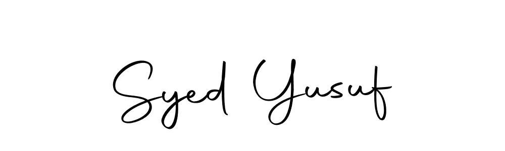 You should practise on your own different ways (Autography-DOLnW) to write your name (Syed Yusuf) in signature. don't let someone else do it for you. Syed Yusuf signature style 10 images and pictures png