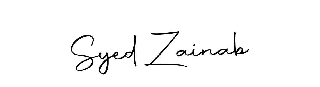 Also we have Syed Zainab name is the best signature style. Create professional handwritten signature collection using Autography-DOLnW autograph style. Syed Zainab signature style 10 images and pictures png