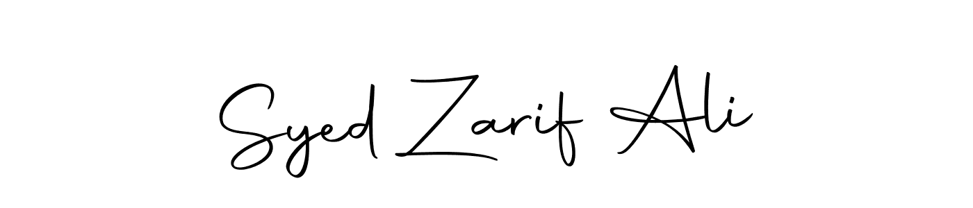 Also You can easily find your signature by using the search form. We will create Syed Zarif Ali name handwritten signature images for you free of cost using Autography-DOLnW sign style. Syed Zarif Ali signature style 10 images and pictures png