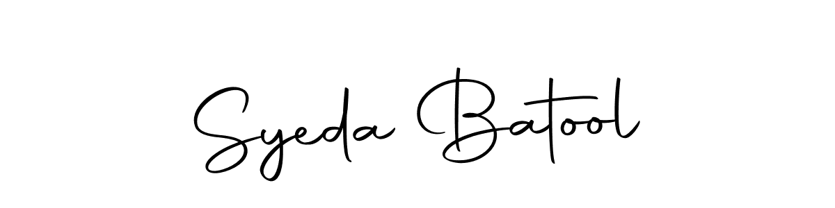 You can use this online signature creator to create a handwritten signature for the name Syeda Batool. This is the best online autograph maker. Syeda Batool signature style 10 images and pictures png